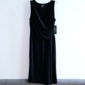 New Ralph Lauren Black Dress size 8